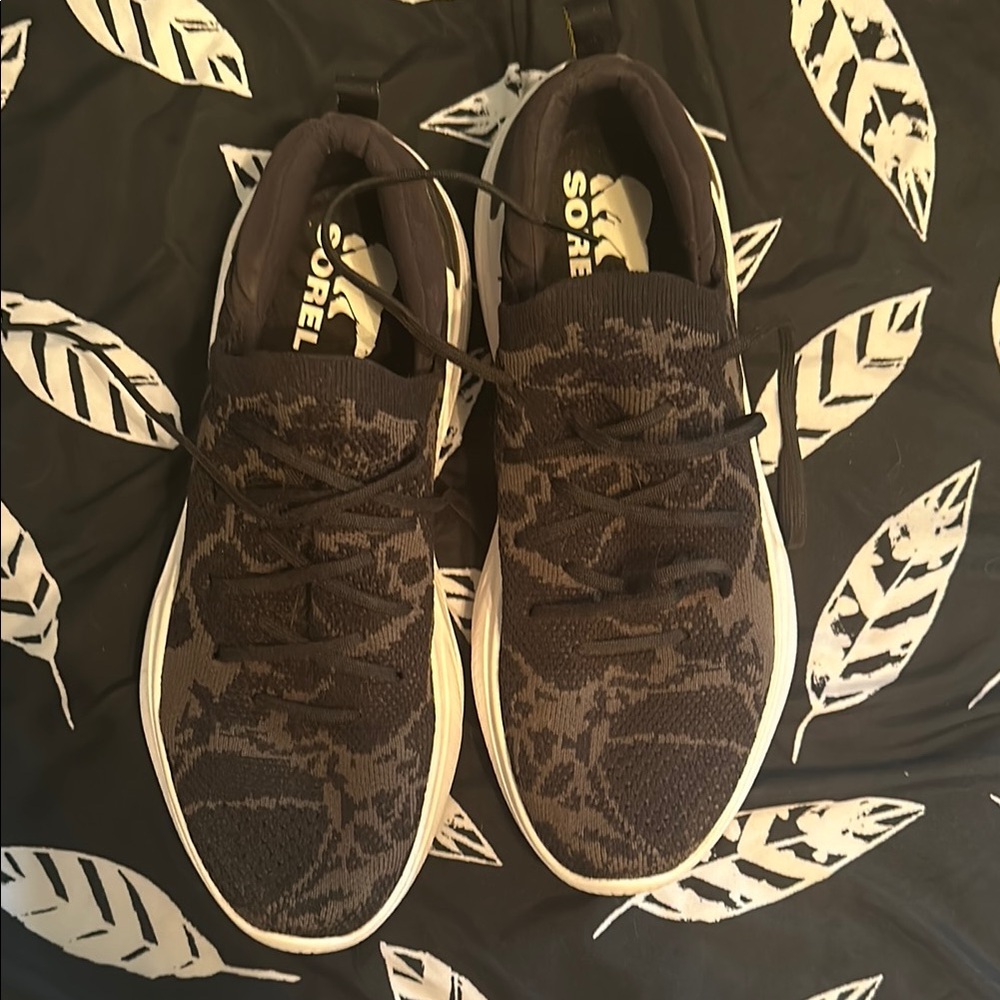 Sorel Black Athletic Shoes